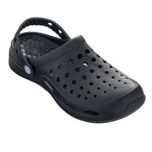 Joy bees Kids Active Clog Sandals Water Shoes Black Slip On Washable SZ/ Jr 3-4